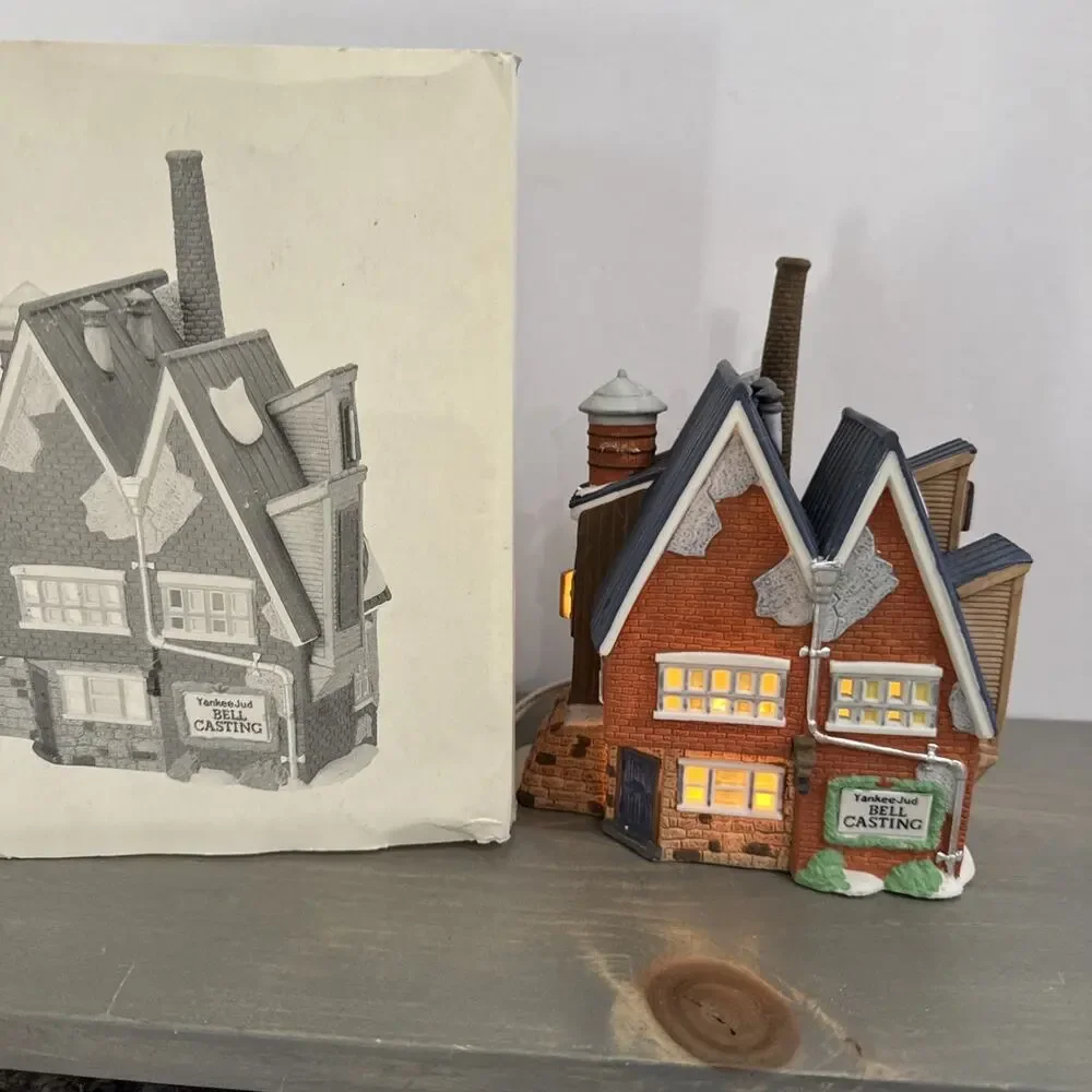 Dept 56 Heritage Village Collection New England Village Yankee Jud Bell Casting